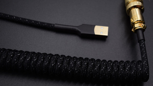 Black and Gold Custom Aviator Cable