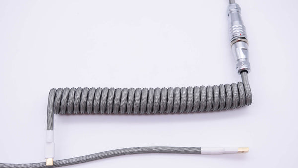 Light Gray Custom Keyboard Cable
