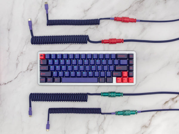 mechcables custom cable midnight laser theme