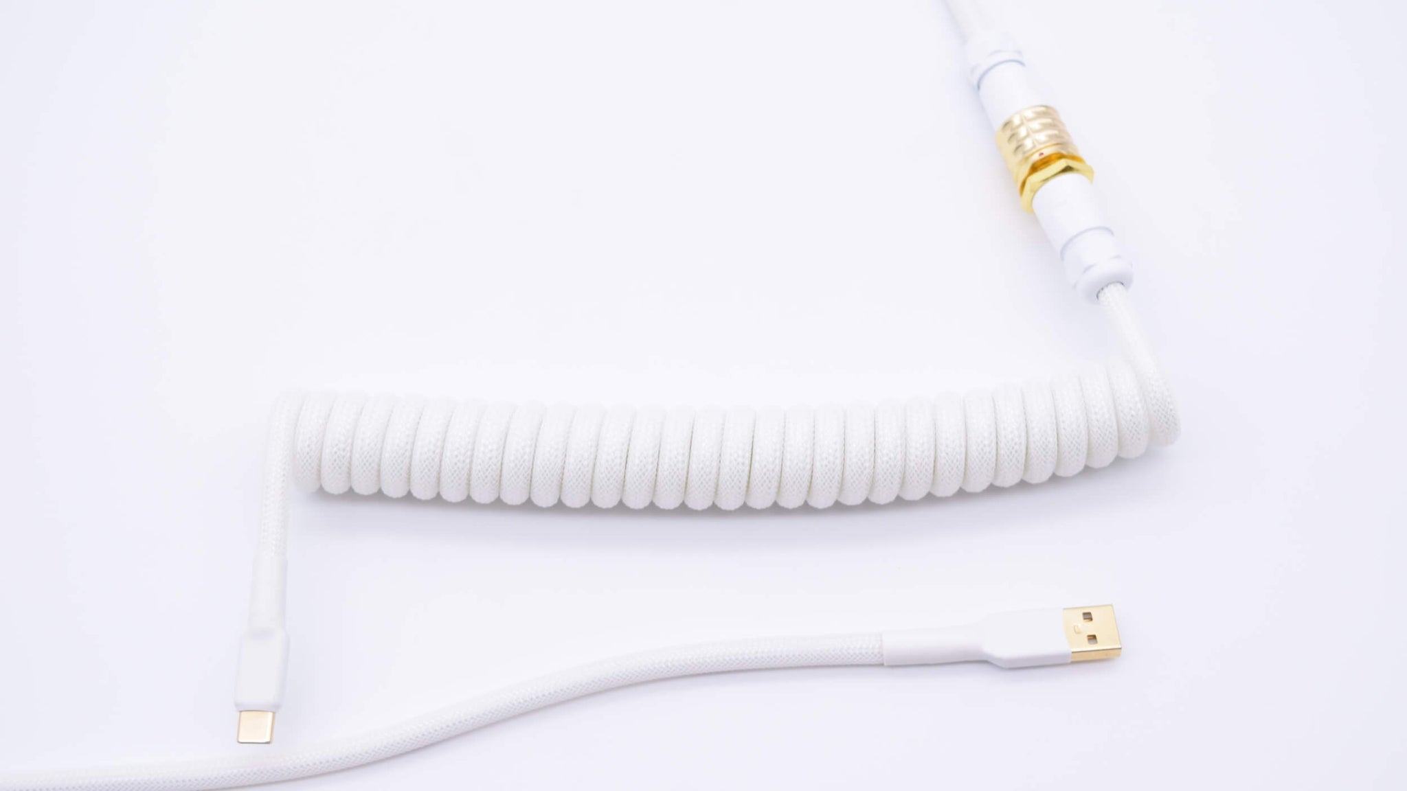 22AWG White & Gold SF12 Cable