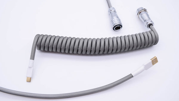 Light Gray Custom Keyboard Cable