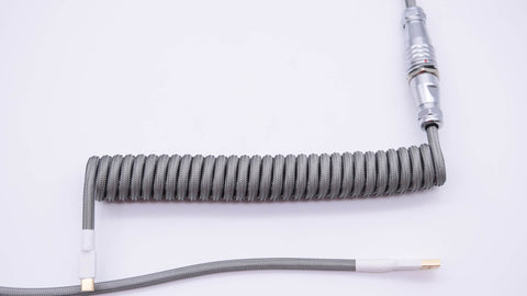Light Gray Custom Keyboard Cable