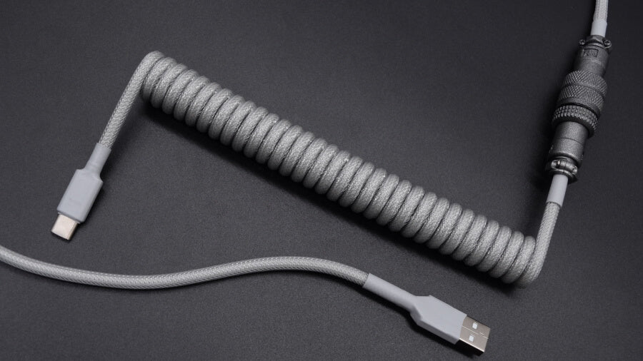 Gray coiled aviator custom cable reddit