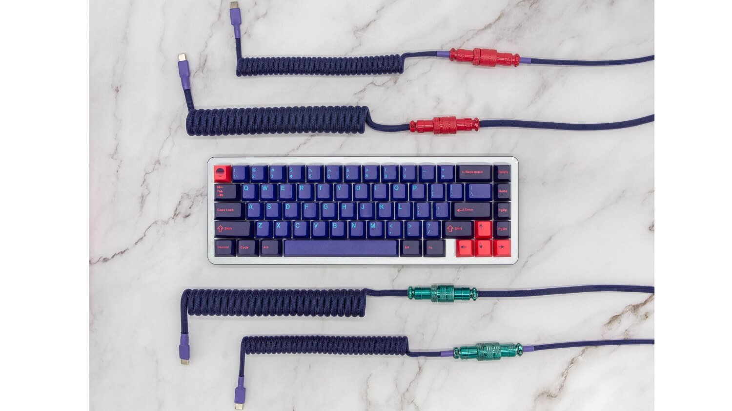Midnight Laser Custom USB Mechanical Keyboard Cables