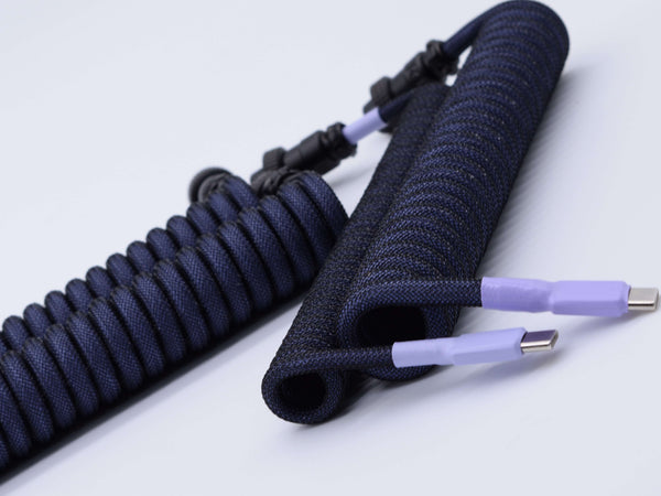 Nightshade themed custom keyboard cable
