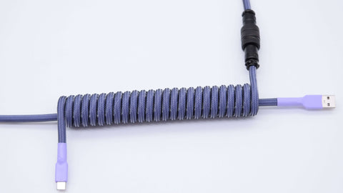 Lavender Custom Aviator keyboard cable