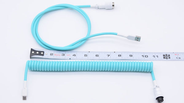 Seafoam Mechanical Keyboard Cable