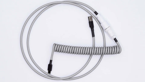 monochrome custom keyboard cable